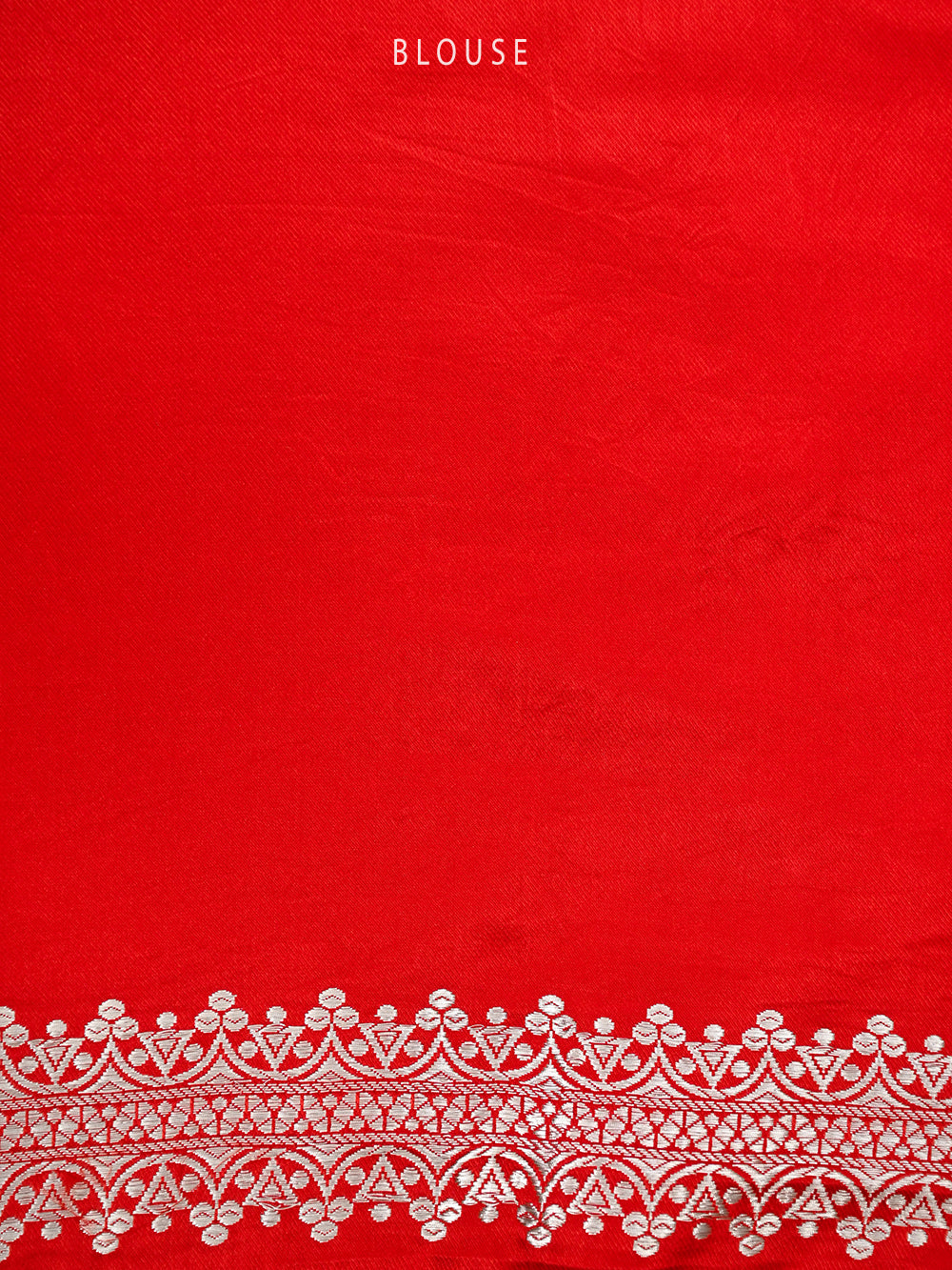 Red Satin Tanchoi Handloom Banarasi Saree - Sacred Weaves