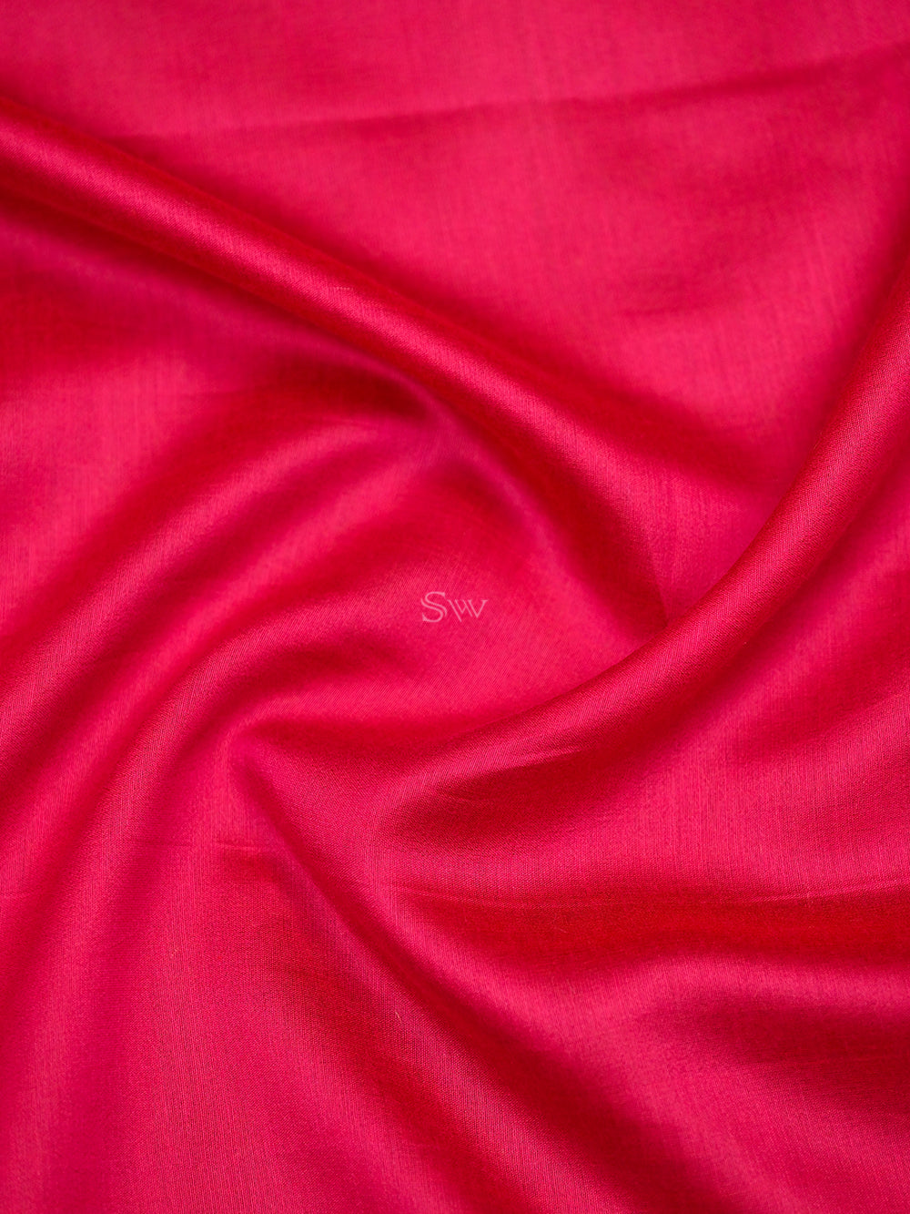 Magenta Pashmina Moonga Silk Handloom Banarasi Saree - Sacred Weaves