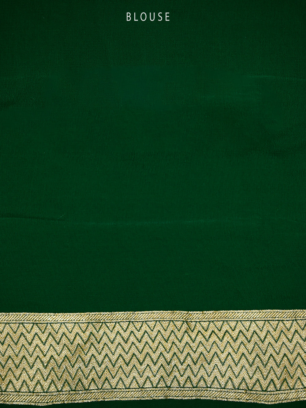 Green Booti Khaddi Georgette Handloom Banarasi Saree