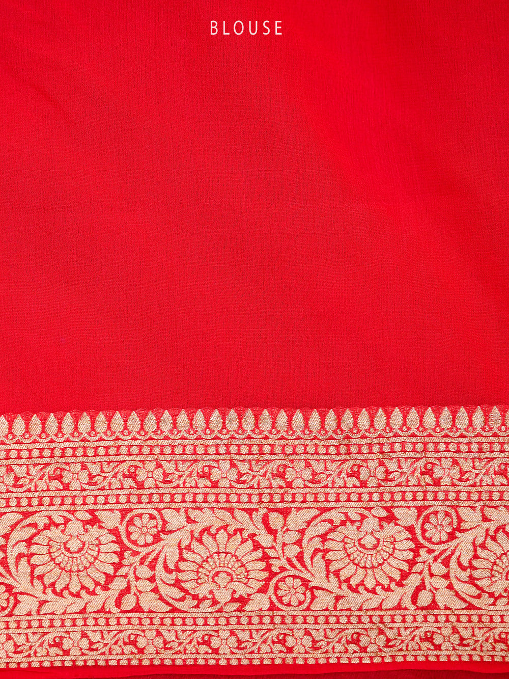 Pink Booti Khaddi Georgette Handloom Banarasi Saree - Sacred Weaves