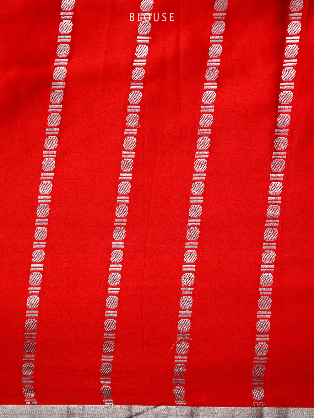 Red Boota Satin Silk Handloom Banarasi Saree - Sacred Weaves