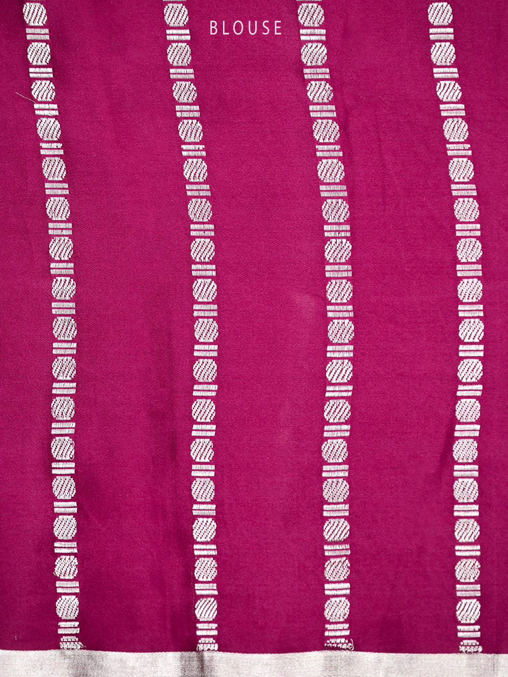 Dark Magenta Boota Satin Silk Handloom Banarasi Saree - Sacred Weaves