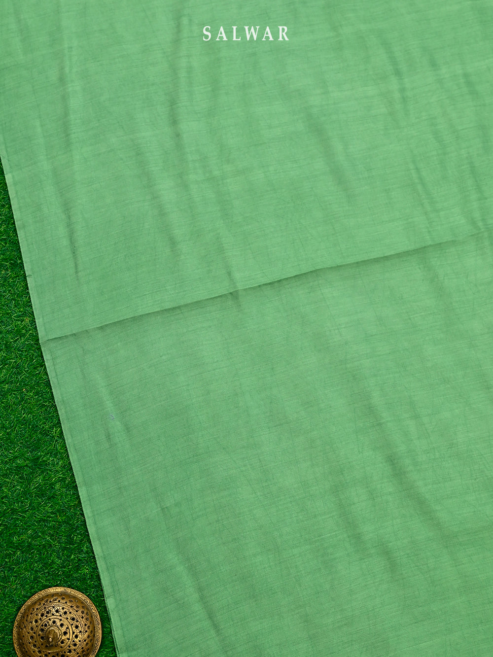 Pista Green Booti Chiniya Silk Handloom Banarasi Suit