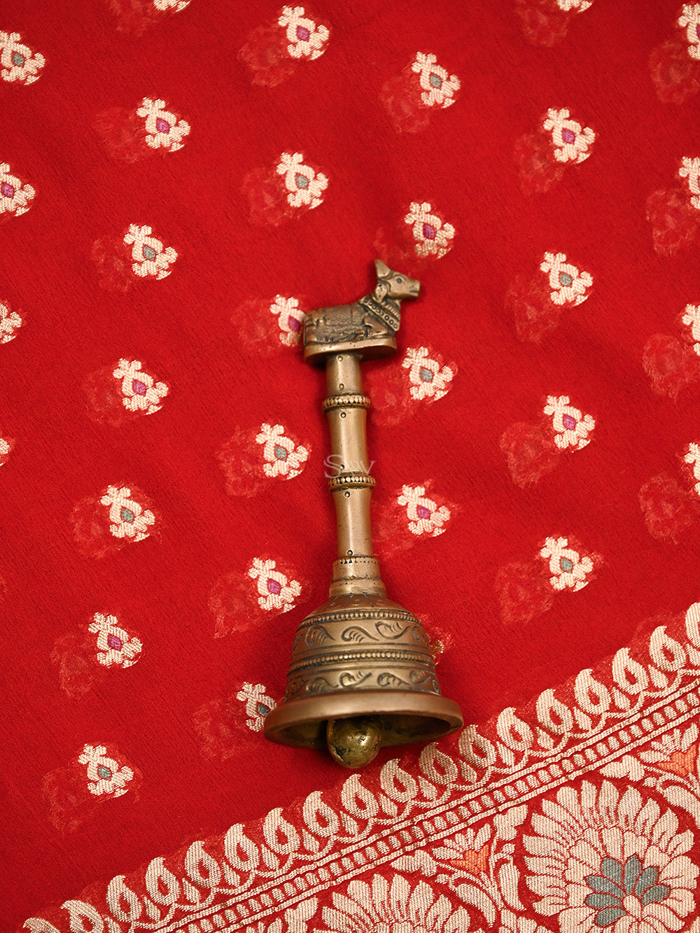 Maroon Meenakari Khaddi Georgette Handloom Banarasi Suit