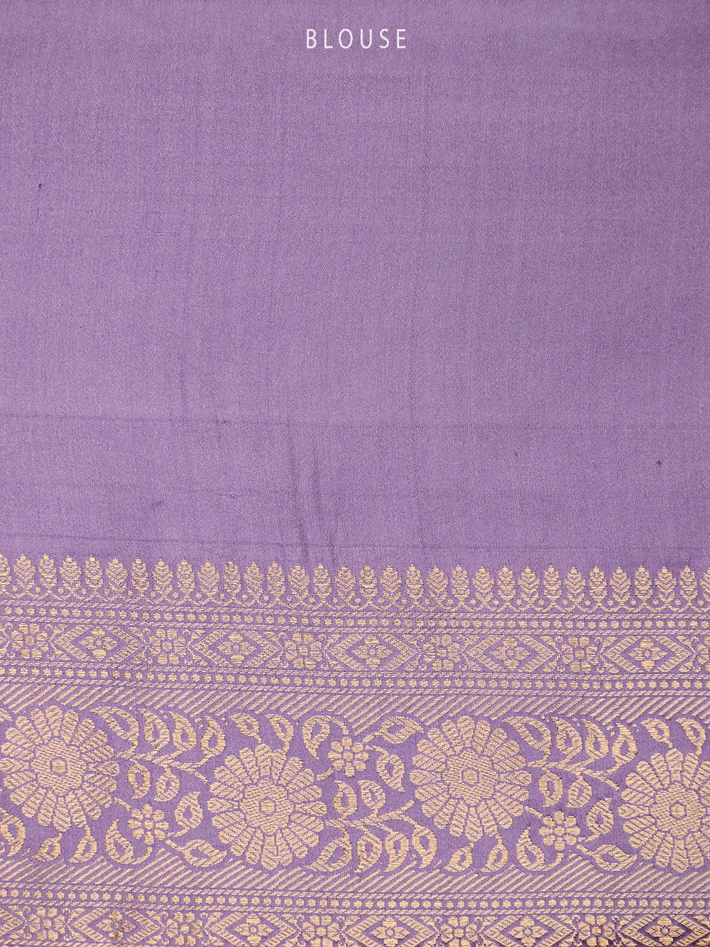 Pastel Purple Satin Brocade Handloom Banarasi Saree - Sacred Weaves