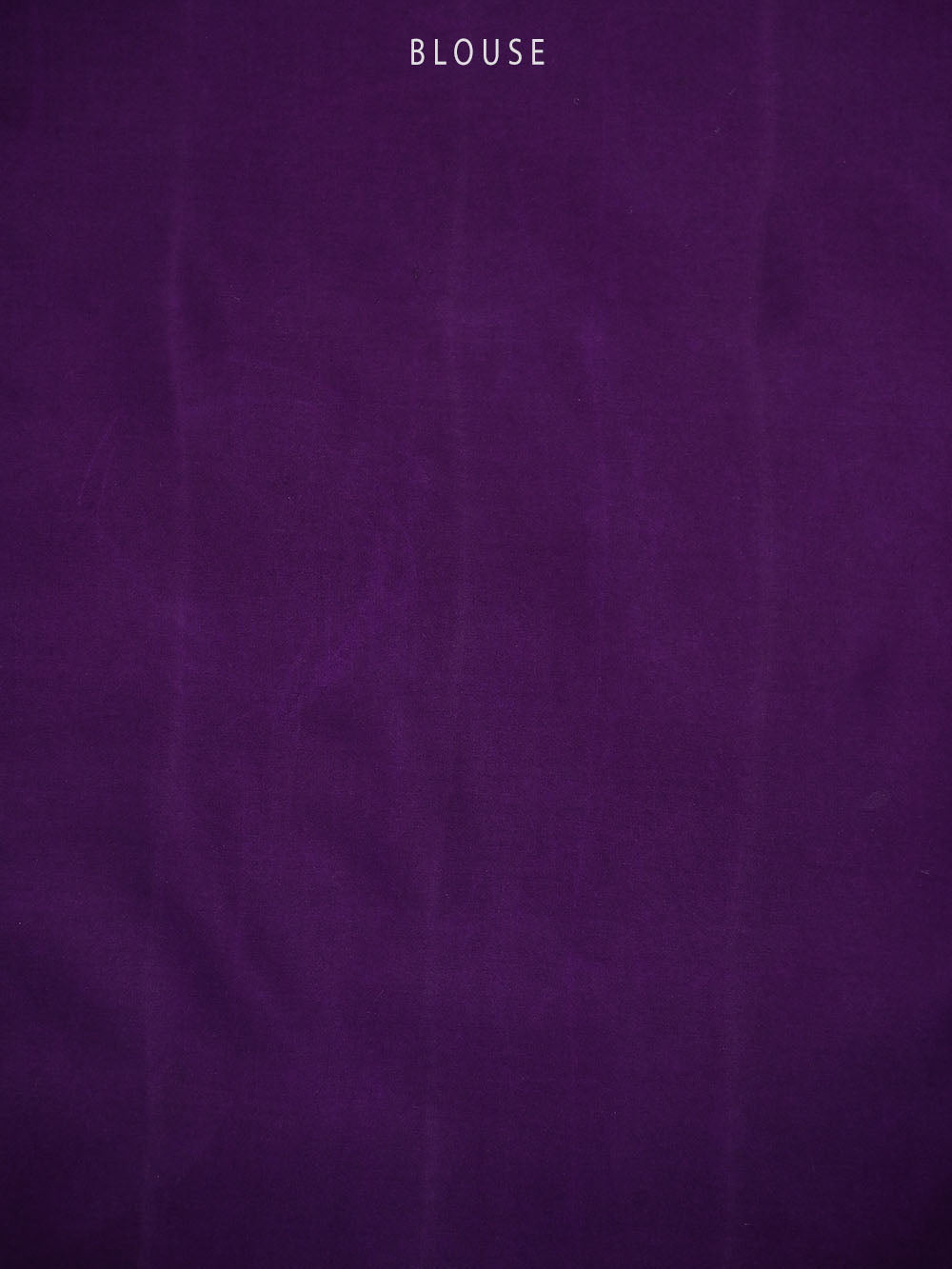 Purple Plain Silk Handloom Saree - Sacred Weaves