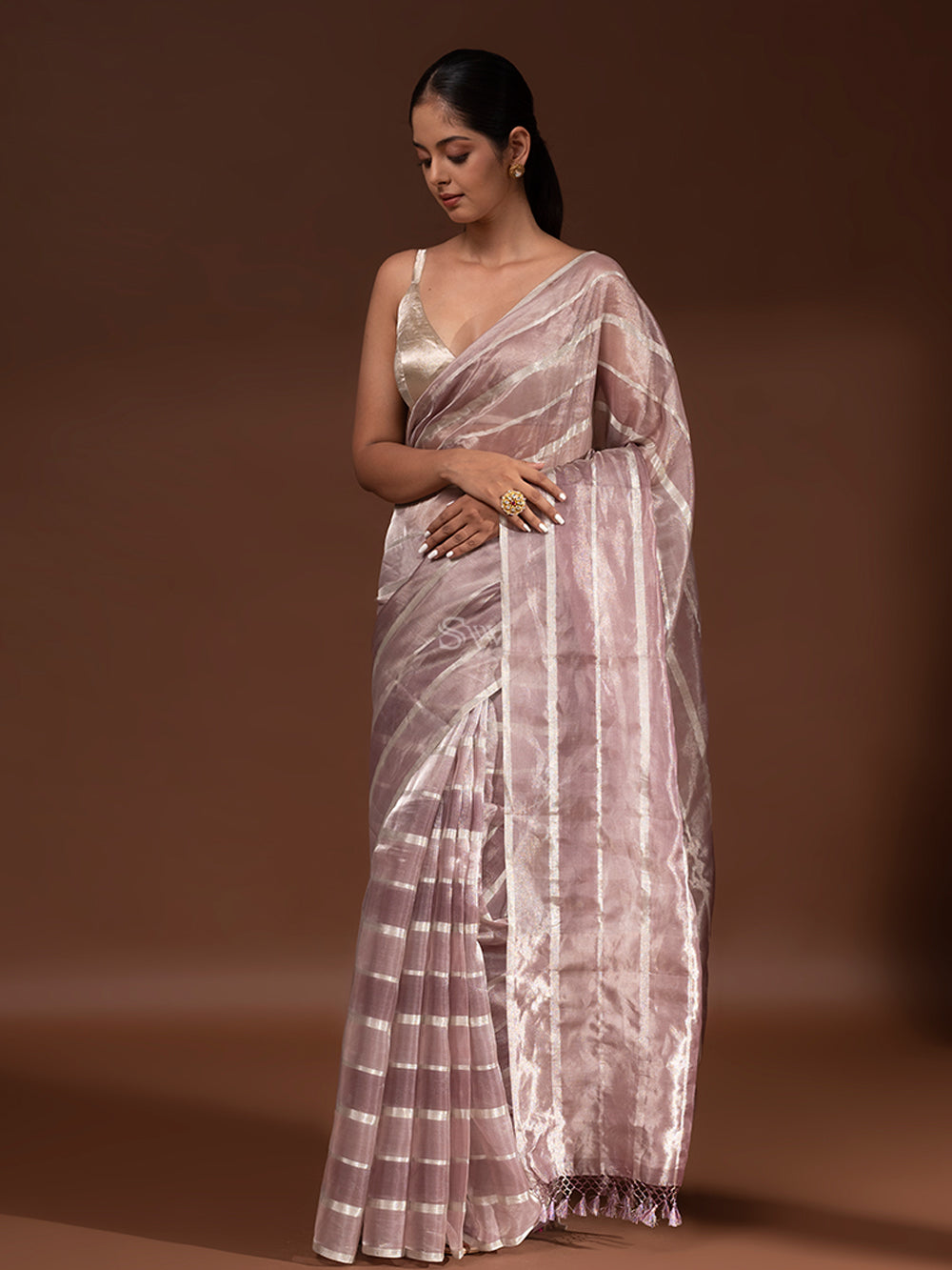 Linen Sarees | latest cotton & silk Linen Saree online from weavers |  TPLH00138